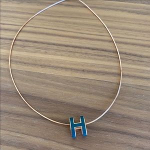 Hermès pop H necklace